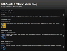 Tablet Screenshot of musicblog.jeffzugale.com