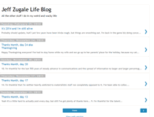 Tablet Screenshot of lifeblog.jeffzugale.com